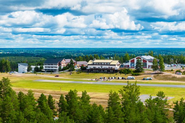 Jämin aluetta Jämi Fly In 2023 -tapahtuman aikana.
